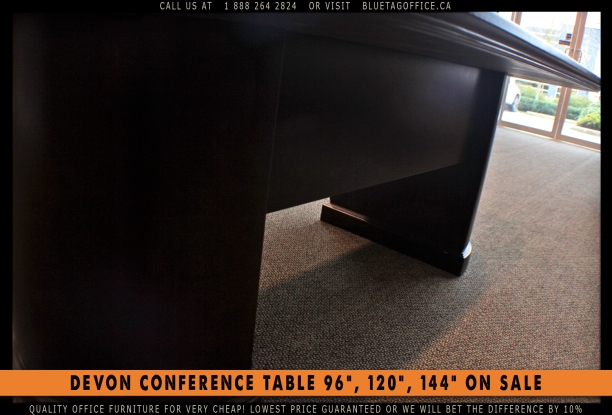 Conference Table - Boat Shaped Table on SALE. As seen on BLUETAG