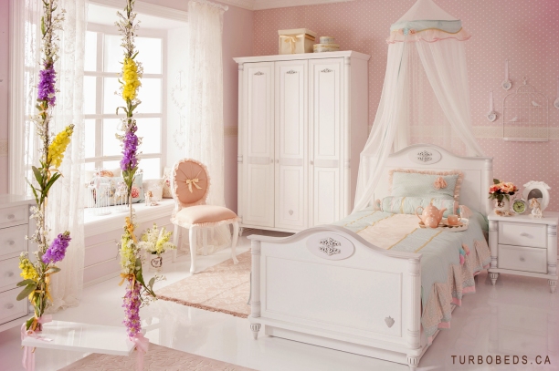 Most beautiful girl room ideas. As seen on TURBOBEDS.ca