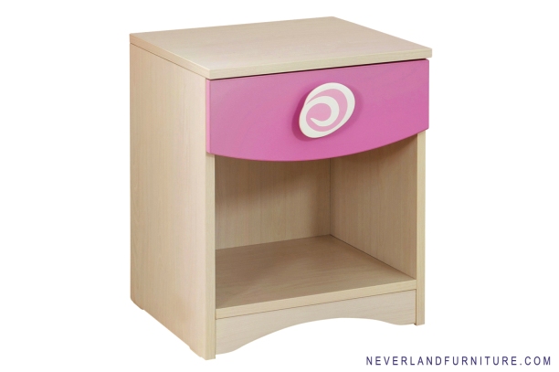 Girls Pretty Pink Nightstand – Buy it at Neverland Furniture,