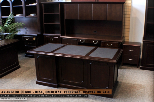 High Quality Office Furniture - Desk, Credenza, Pedestals, Drawe