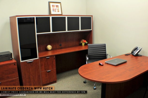 High Quality Office Desk with Hutch on SALE. As seen on BLUETAGO