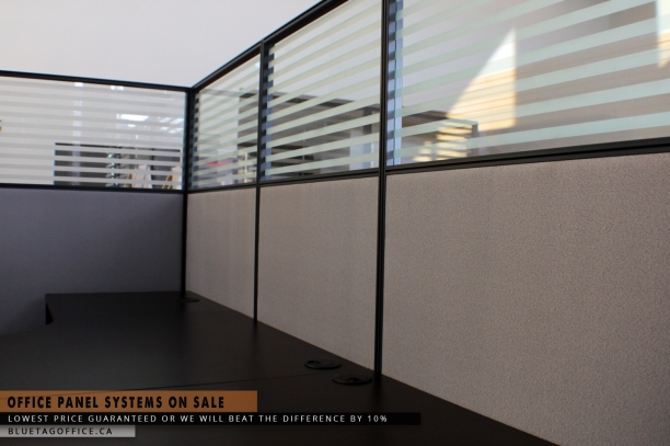 Office Divider Panels on SALE. As seen on BLUETAGOFFICE.ca