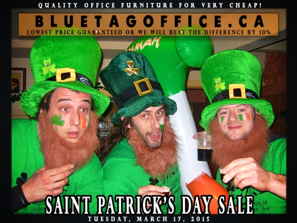 Saint Patrick’s Day Deals on High Quality Office Furniture at