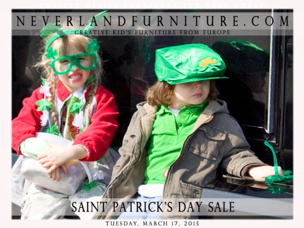 Saint Patrick’s Day Specials at Neverland Furniture
