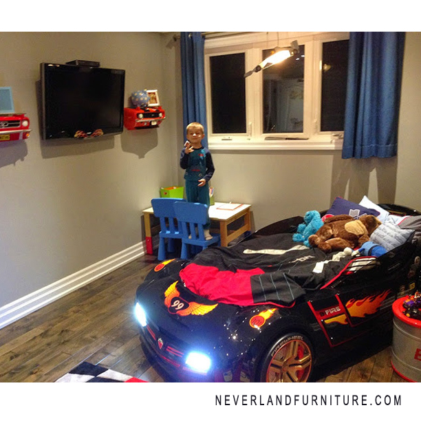 Little boy's bedroom furniture and setup ideas from Neverland Fu