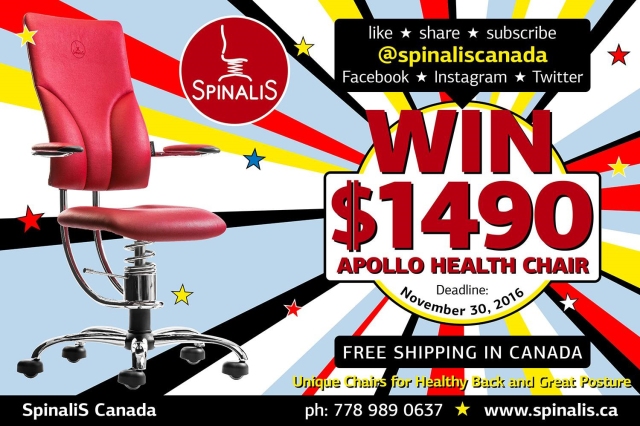 Make your posture great again! Win SpinaliS APOLLO Series health